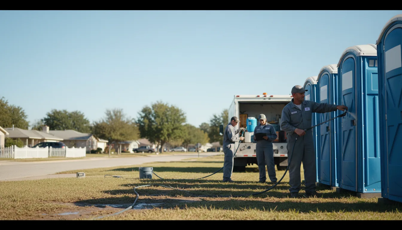 Long-Term Portable Toilet Rental in Scotts, MI near me